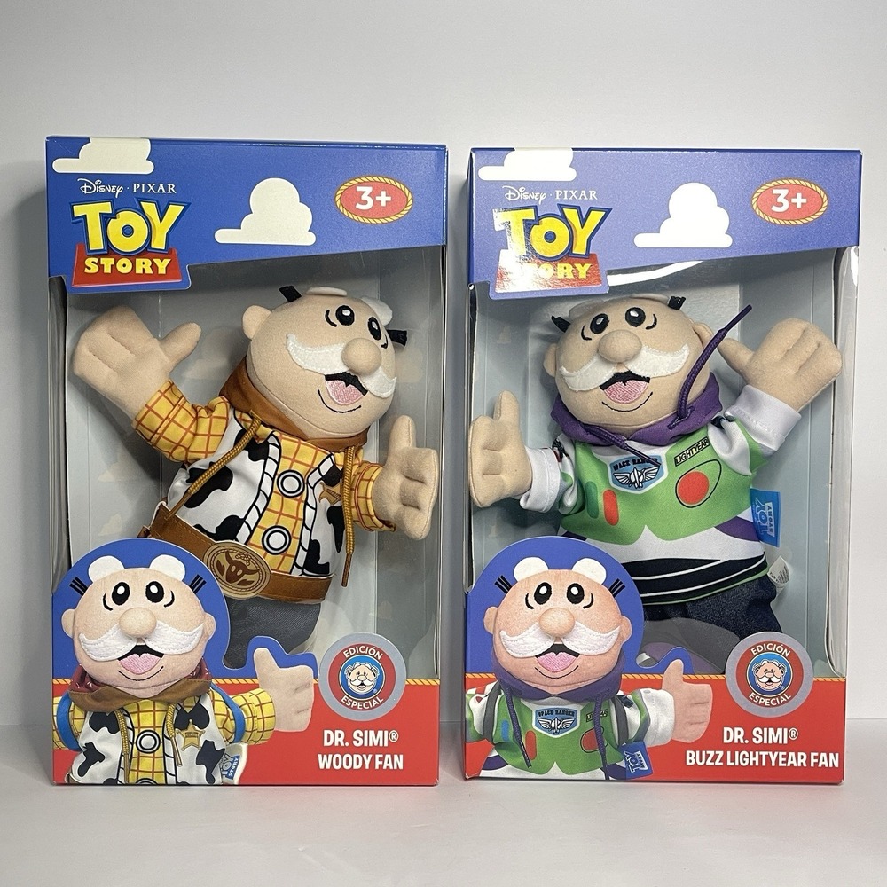 Dr. Simi Toy Story Woody & Buzz Lightyear Set of 2 New in Box Limited Edition